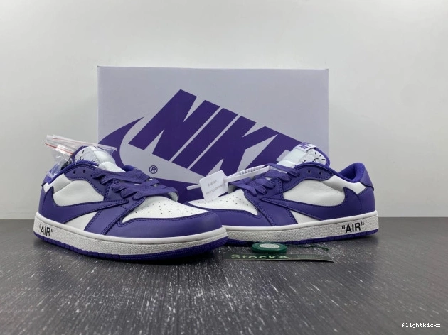CUSTOM SCOTT X 1 JORDAN TRAVIS OFF-WHITE X DM7890-386 AIR 0813